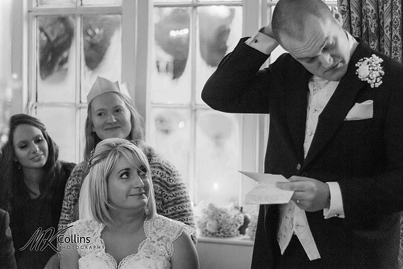 Northcote Manor winter wedding