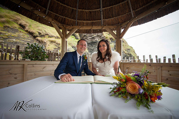 Wedding at Tunnels Beaches, Ilfracombe