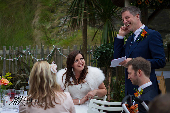 Wedding at Tunnels Beaches, Ilfracombe