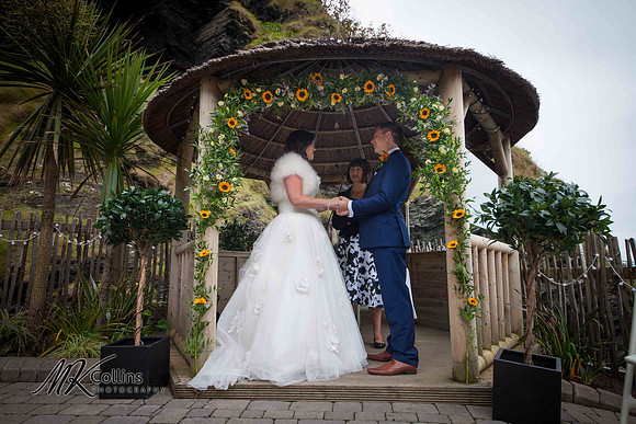 Wedding at Tunnels Beaches, Ilfracombe