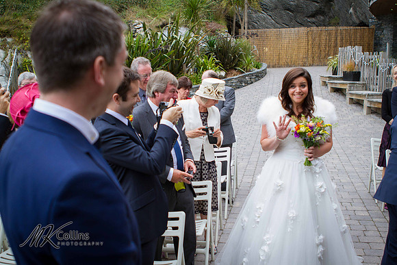 Wedding at Tunnels Beaches, Ilfracombe