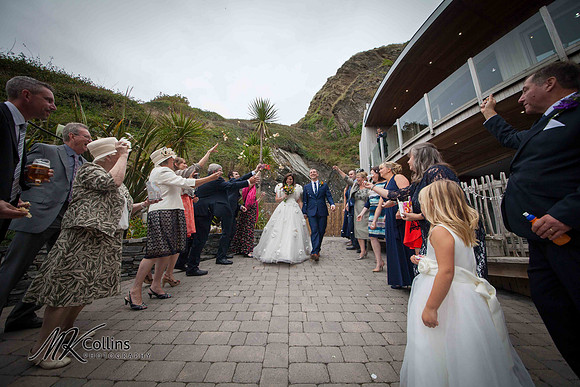 Wedding at Tunnels Beaches, Ilfracombe