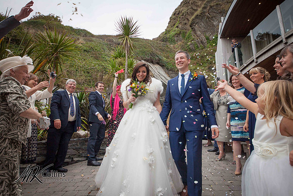 Wedding at Tunnels Beaches, Ilfracombe