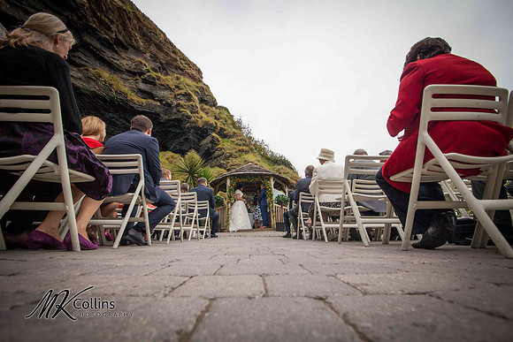 Wedding at Tunnels Beaches, Ilfracombe