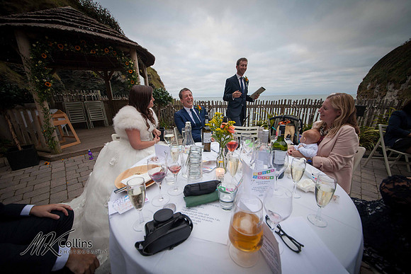 Wedding at Tunnels Beaches, Ilfracombe