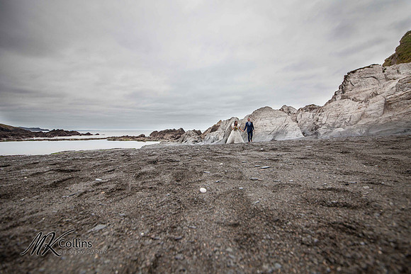 Wedding at Tunnels Beaches, Ilfracombe