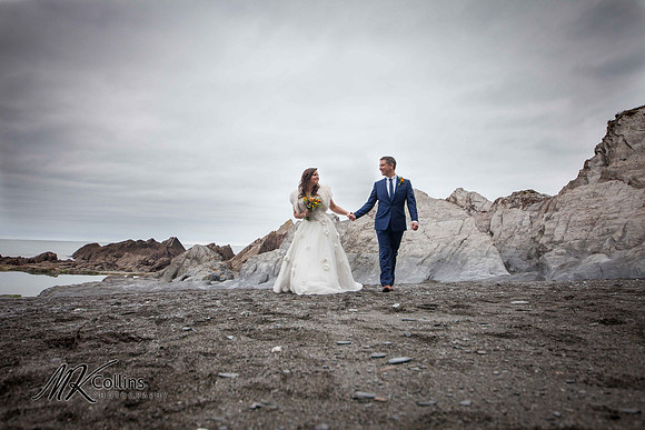 Wedding at Tunnels Beaches, Ilfracombe