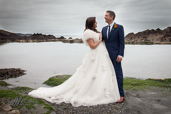 Wedding at Tunnels Beaches, Ilfracombe