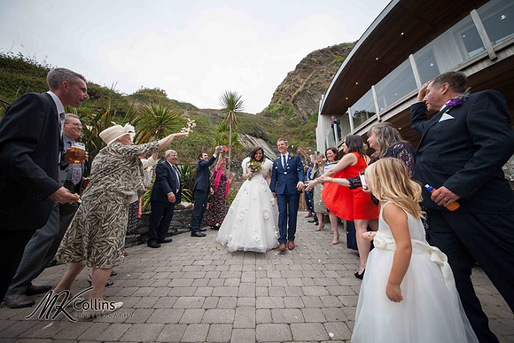 Wedding at Tunnels Beaches, Ilfracombe