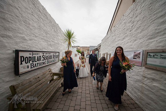 Wedding at Tunnels Beaches, Ilfracombe