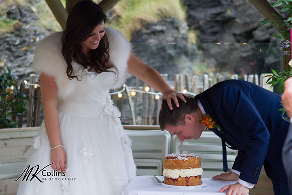 Wedding at Tunnels Beaches, Ilfracombe