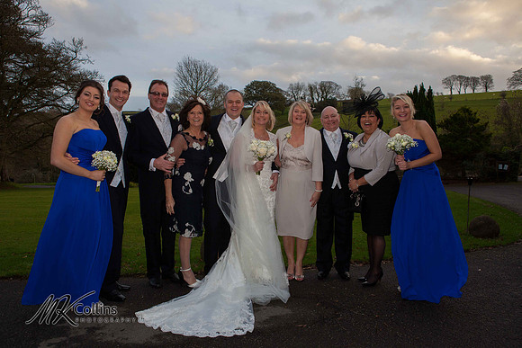Northcote Manor winter wedding