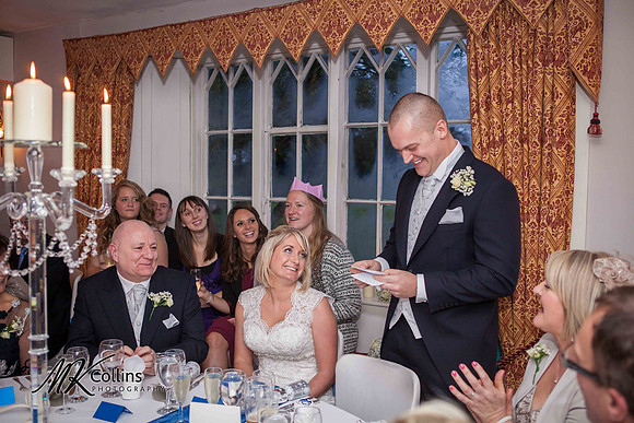 Northcote Manor winter wedding