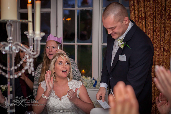Northcote Manor winter wedding