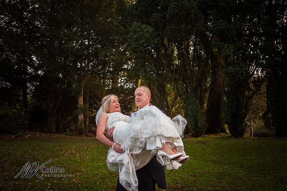 Northcote Manor winter wedding