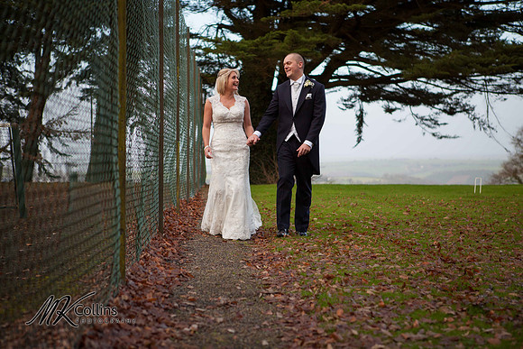 Northcote Manor winter wedding