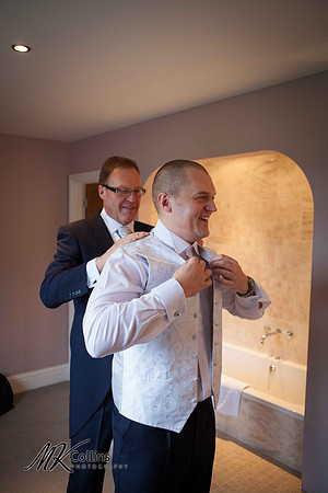 Northcote Manor winter wedding
