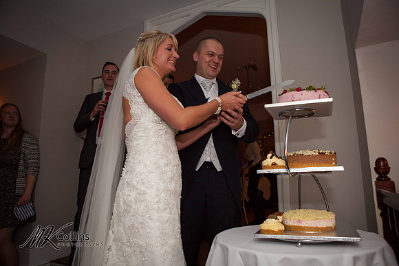 Northcote Manor winter wedding