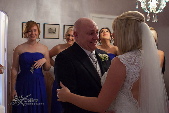Northcote Manor winter wedding