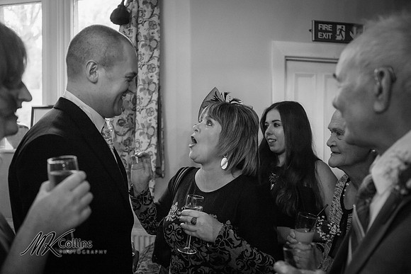 Northcote Manor winter wedding