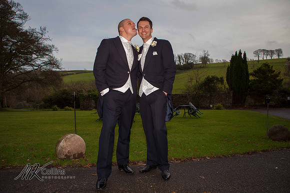 Northcote Manor winter wedding