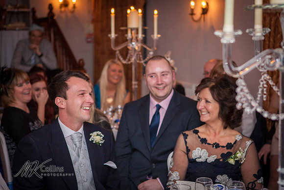 Northcote Manor winter wedding